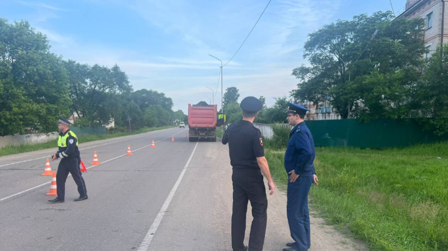 Ребенок попал под колеса грузовика в Приморье