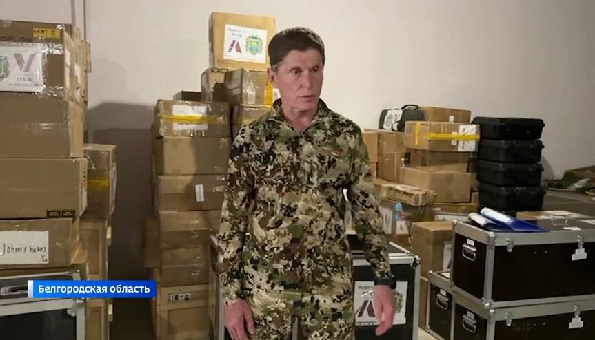 Большая партия военной техники и оборудования передана бойцам СВО Большая партия военной техники и оборудования передана бойцам СВО