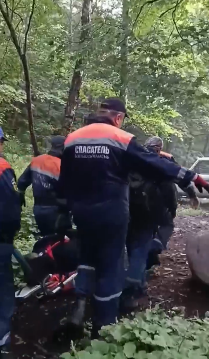 Мужчину эвакуировали с Пидана в Приморье