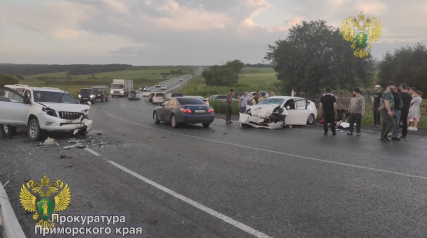 Жуткое ДТП с участием двух дейтей произошло в Приморье
