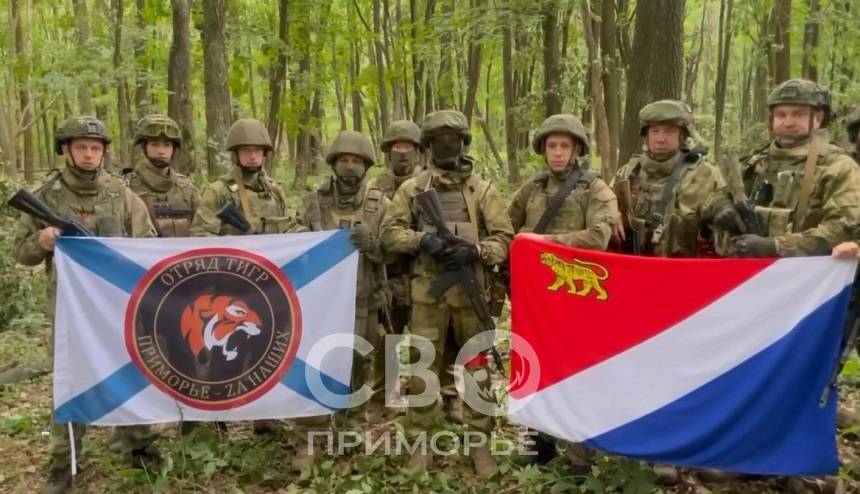 Бойцы отряда «Тигр» записали видеообращение из зоны СВО Бойцы отряда «Тигр» записали видеообращение из зоны СВО