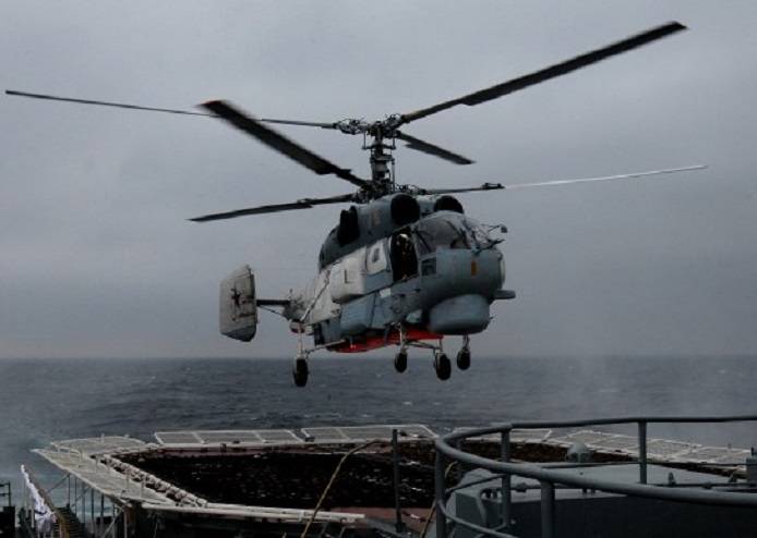 Морская авиация ТОФ получила модернизированные вертолёты Ка-27М