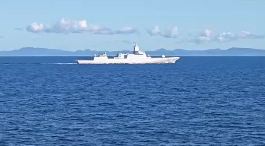 Отряд боевых кораблей России и Китая вошёл в Охотское море