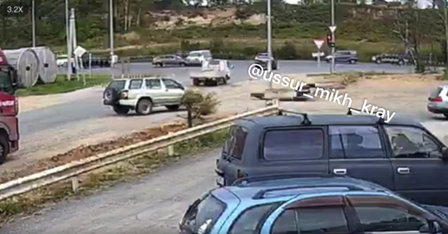 Момент смертельного ДТП в Приморье попал на видео
