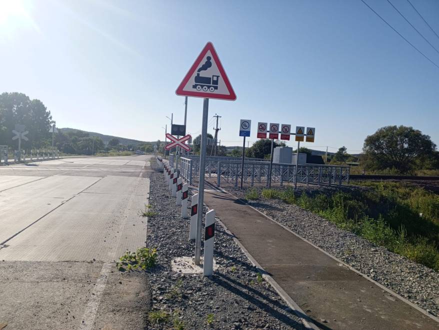 В Приморье открыто движение автотранспорта через новый железнодорожный переезд В Приморье открыто движение автотранспорта через новый железнодорожный переезд