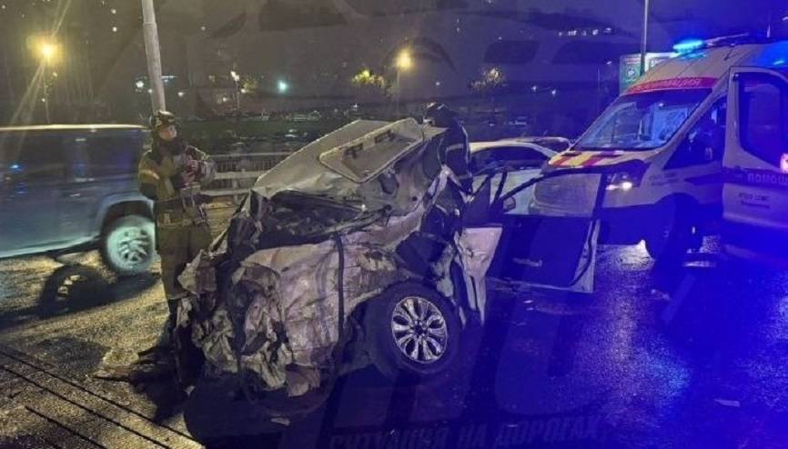 Машины всмятку: массовая авария - во Владивостоке Машины всмятку: массовая авария - во Владивостоке