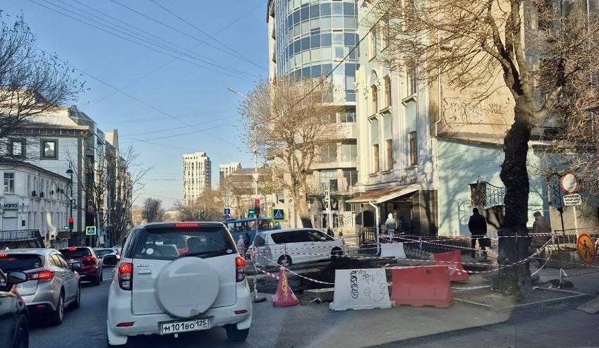 В центре Владивостока перекроют важный проезд (схема) В центре Владивостока перекроют важный проезд (схема)