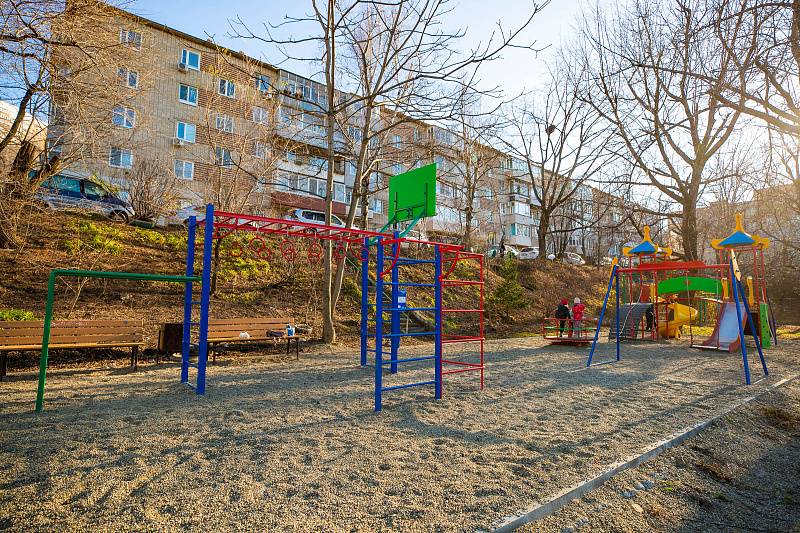 76 дворов Владивостока получат новый облик к концу года. Итоги программы 1000-дворов