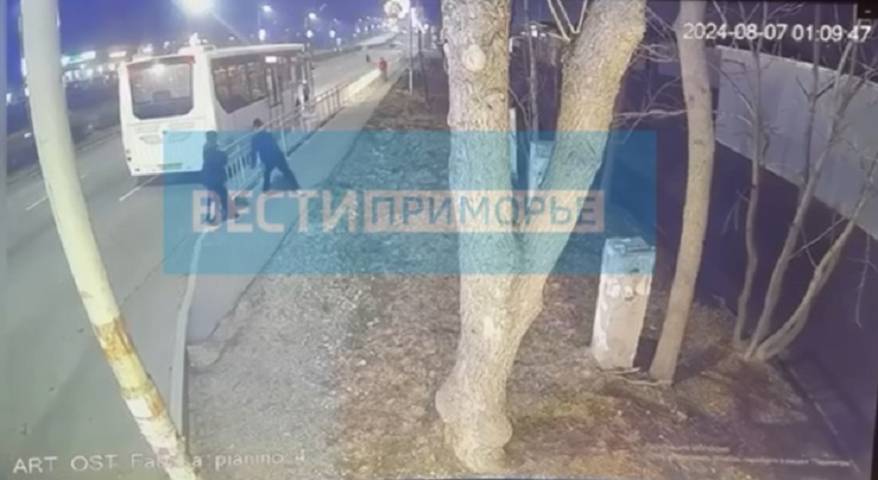 Эксклюзивное видео из Артема, где задержали семерых подростков-хулиганов