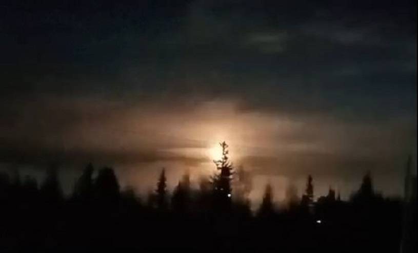 Кадры падения астероида сняли на видео Кадры падения астероида сняли на видео