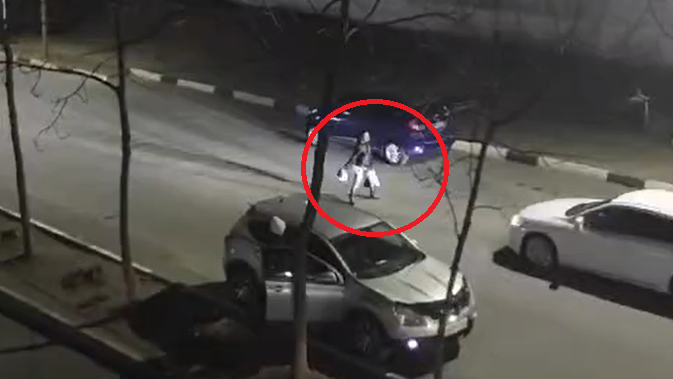 Устроила шоу: дикий поступок дамочки на дороге в Приморье попал на видео