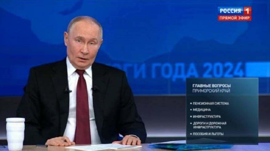 Нейросети посчитали темы ТОП-обращений к президенту России от жителей Приморья