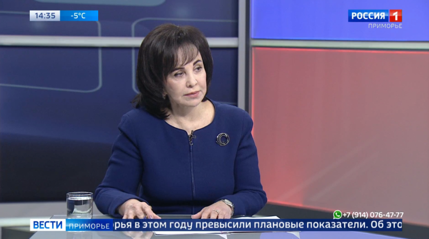 Дефицит кадров и миграционная политика в Приморье: Вера Щербина дала интервью ГТРК "Владивосток"