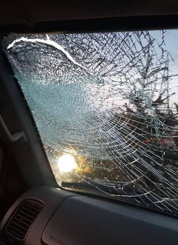 «Живой» дрон поразил автомобиль в Приморье