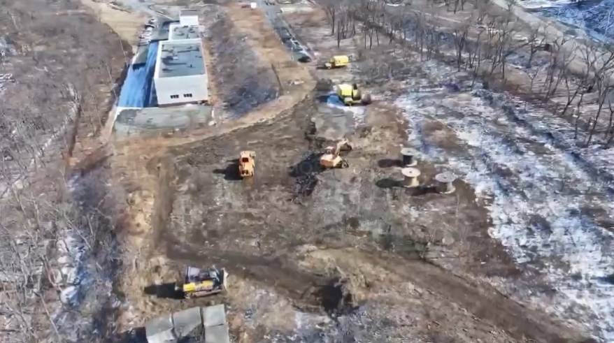 Строительство нового вертолетодрома началось во Владивостоке