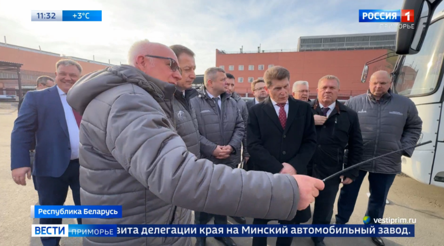 Большую партию спецтехники и автобусов из Белоруссии планируют заказать власти Приморья