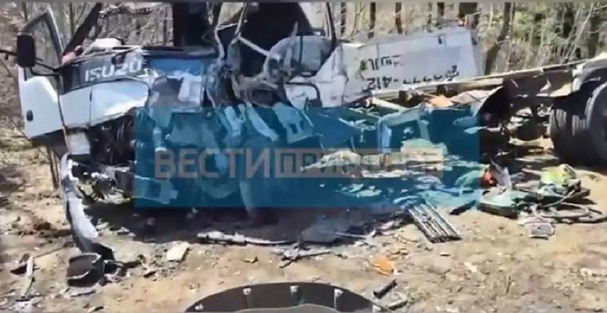 Машины превратились в груду металла: жуткое ДТП на трассе Осиновка - Рудная Пристань
