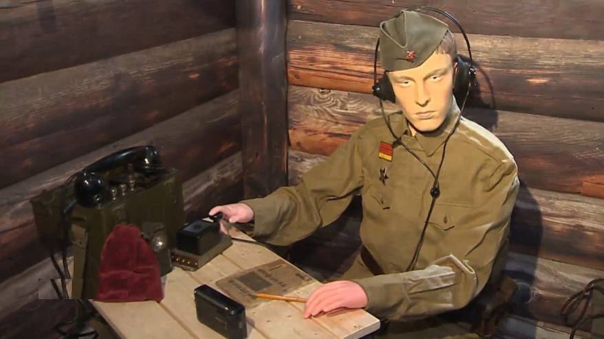 Блиндаж Великой Отечественной реконструировали на выставке во Владивостоке