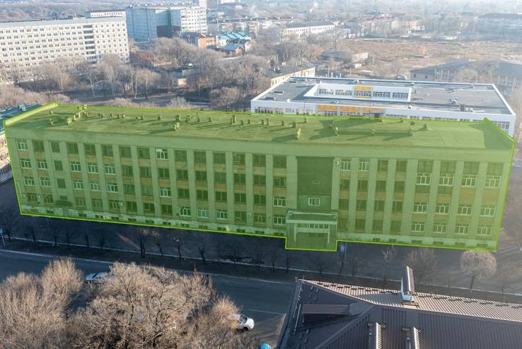 Здание бывшего корпуса ДВФУ продают в Уссурийске Здание бывшего корпуса ДВФУ продают в Уссурийске