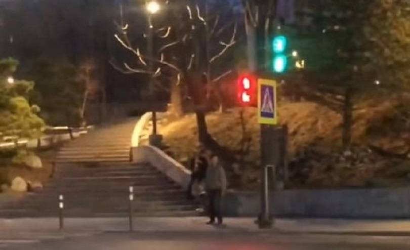 Игра подростка под свет фар напугала жителя Владивостока