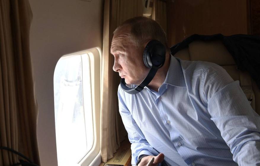 ВСУ устроили "охоту" на Путина во время его визита в Курскую область