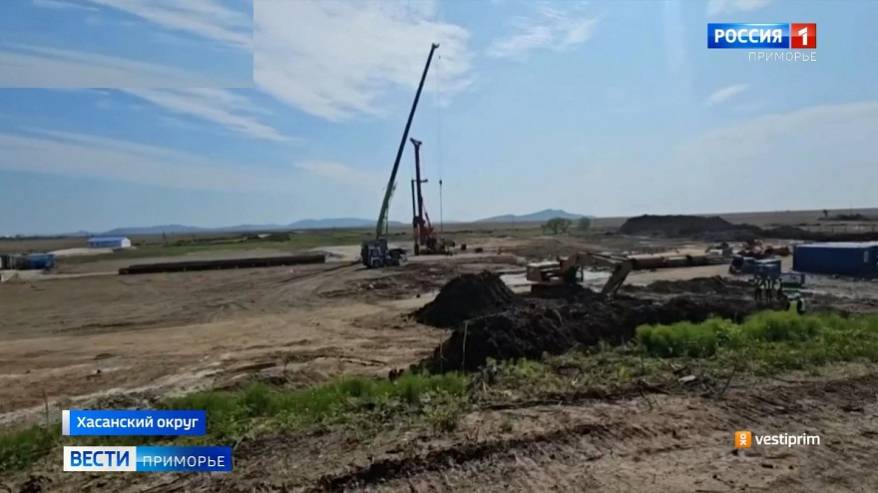 Началось строительство автомобильного пункта пропуска рядом с будущим мостом в КНДР