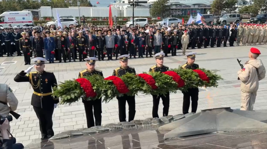 Память павших в Великой Отечественной войне почтили в Приморье