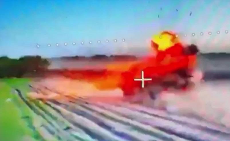 Видео разгрома техники ВСУ приморскими бойцами в зоне СВО