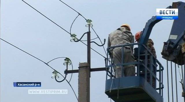 Энергетики восстановили подачу электричества в пострадавшие районы Приморья