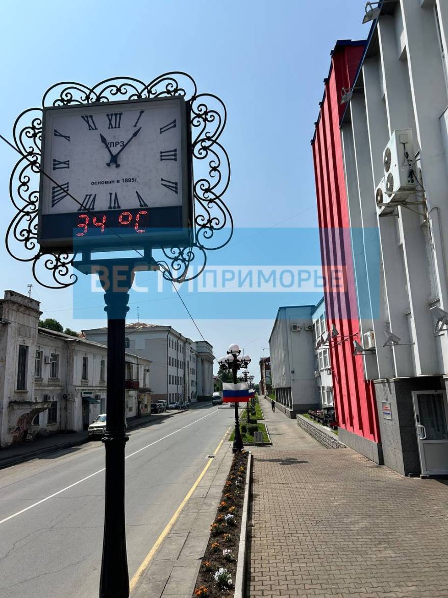 Аномальная жара установилась в Приморье Аномальная жара установилась в Приморье