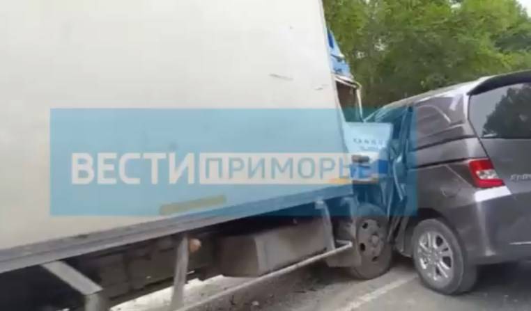 ДТП на шаморовской трассе: собирается пробка