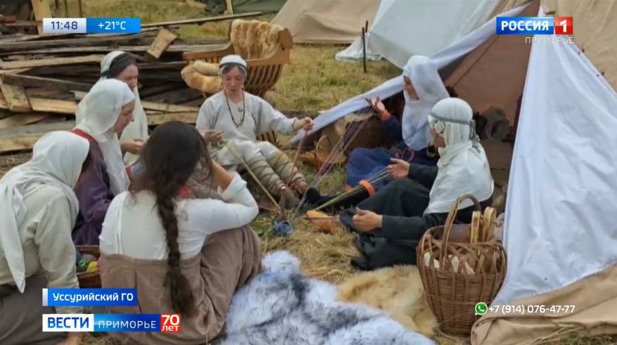 В Приморье состоялся фестиваль исторической реконструкции «Нормандские манёвры»