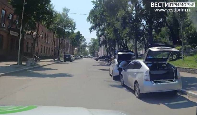 Под "око" парконов попадают водители во Владивостоке