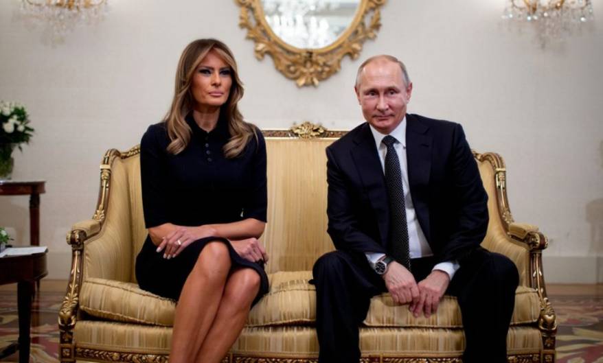 Трамп передал Путину письмо от своей жены