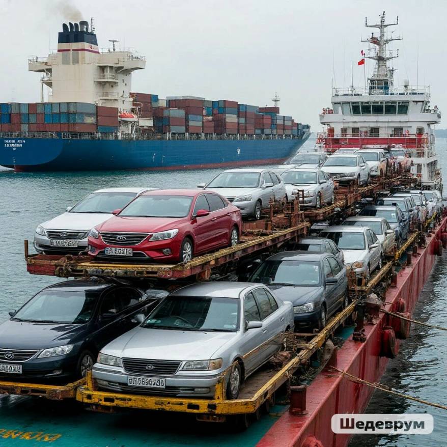 Импорт автомобилей из Южной Кореи в Россию вырос почти в два раза