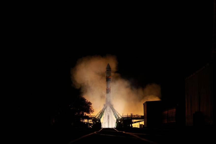 Ракета с мышами и мухами стартовала с космодрома Байконура