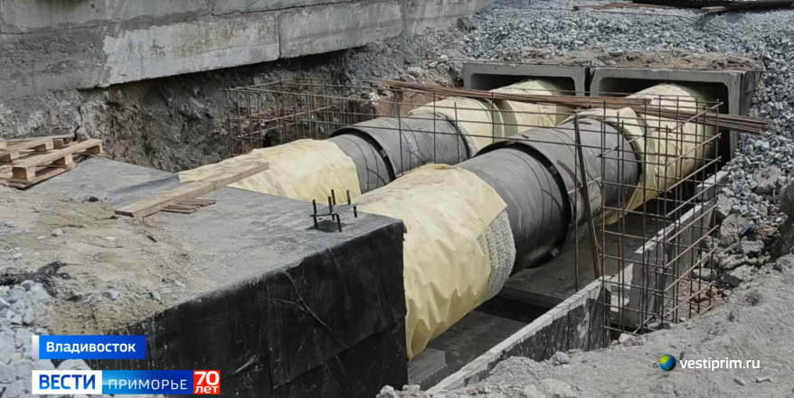 Сразу 22 километра теплосетей обновят во Владивостоке в 2025 году
