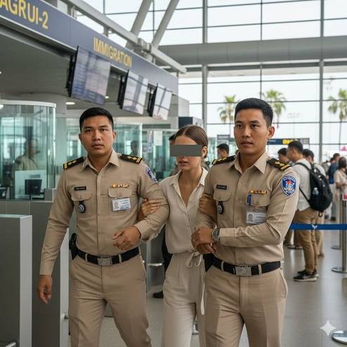 Россиянку депортировали из Таиланда через 5 минут после прибытия в страну Россиянку депортировали из Таиланда через 5 минут после прибытия в страну