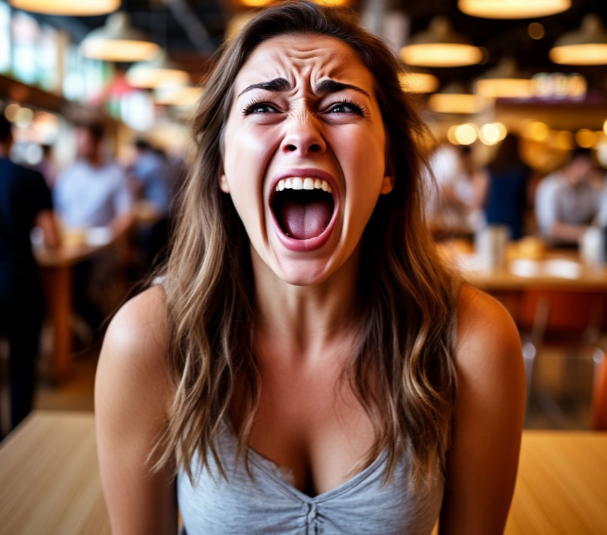 Жительница Томска устроила дебош на фуд-корте торгового центра в Приморье