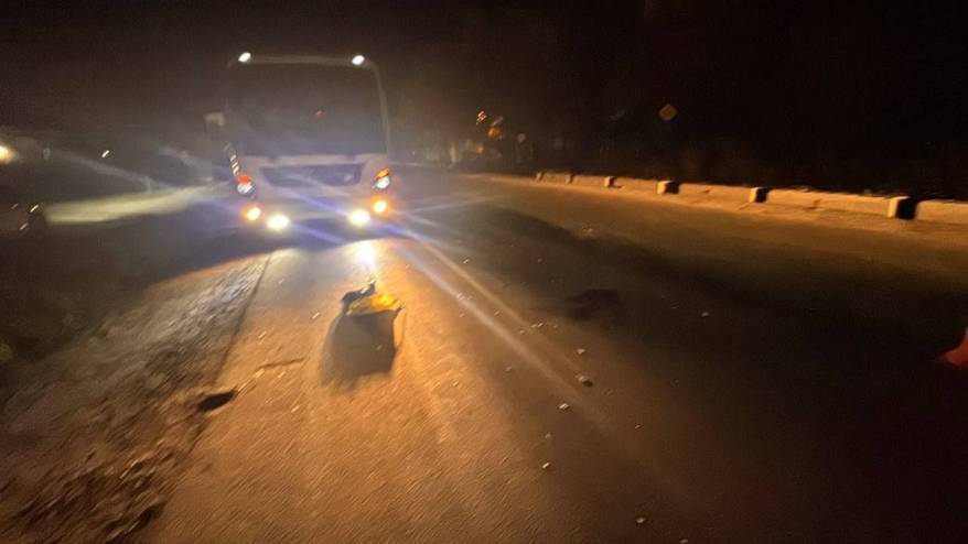 Пассажирский автобус насмерть сбил пешехода в Приморье Пассажирский автобус насмерть сбил пешехода в Приморье
