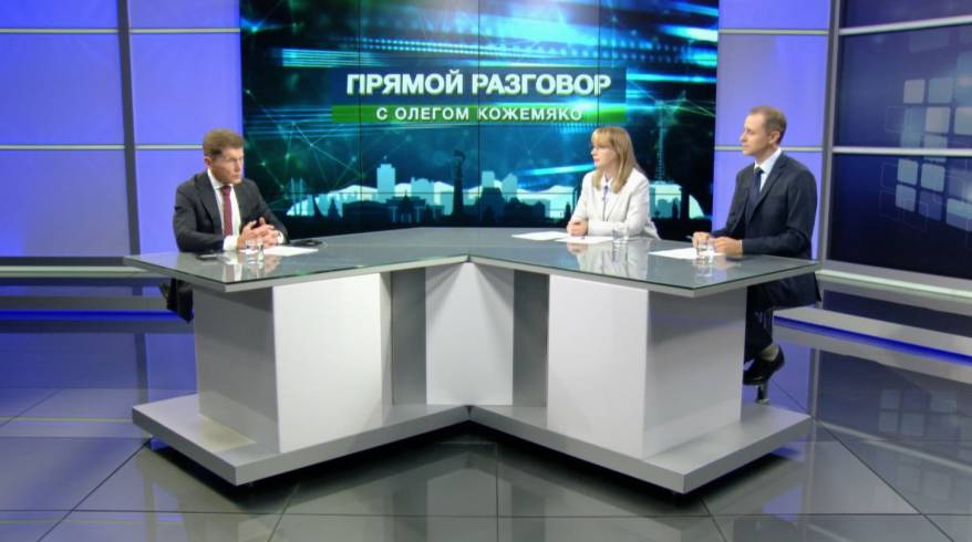 Попытка губернатора в ходе «Прямого разговора» дозвониться до краевого министра не удалась