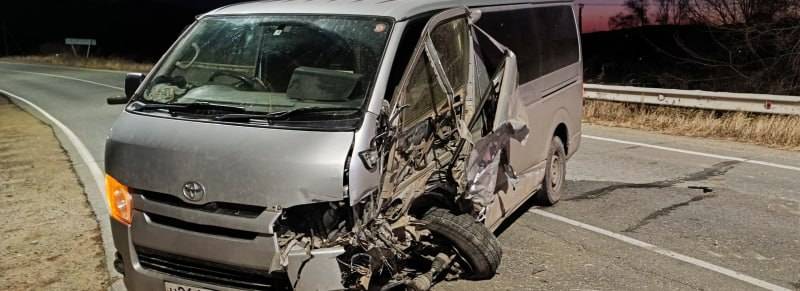 Вылетел в лоб: жесткое ДТП совершил неопытный водитель в Приморье