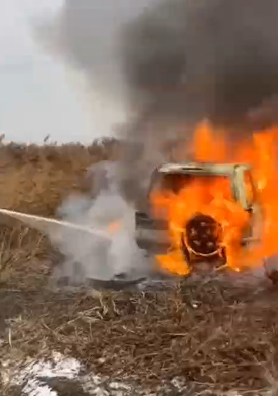 Возгорание автомобиля случилось в Уссурийске