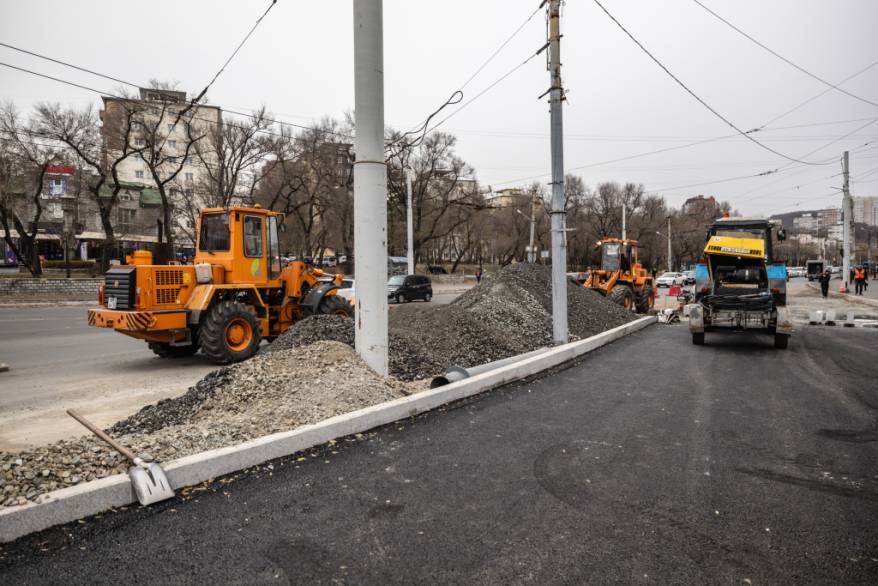 Реконструкция развязки на проспекте 100-летия Владивостока улучшит дорожное движение