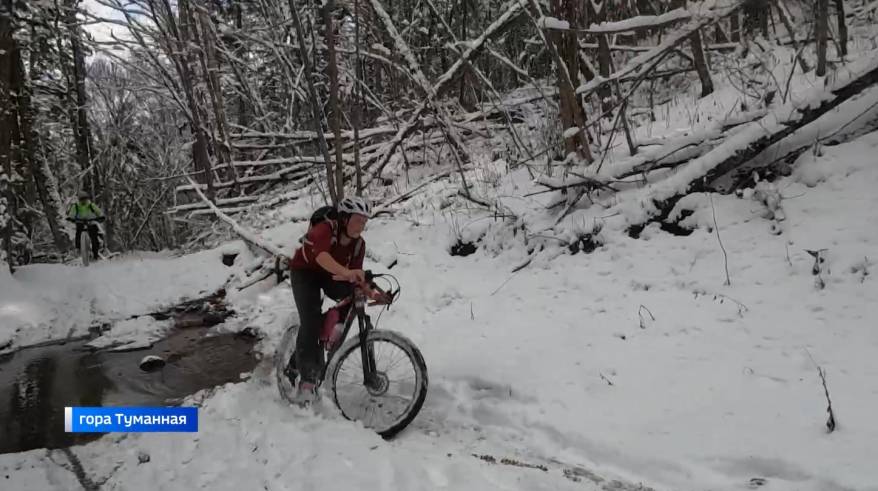 Гору Туманную в Приморье покоряют на велосипедах