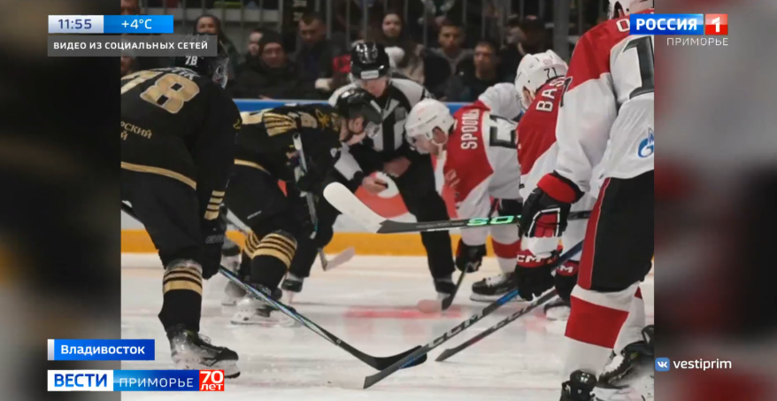 ХК "Адмирал" сразится с "Авангардом" на домашнем льду