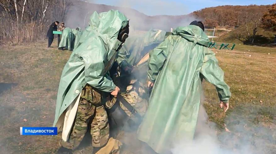 Полигон легендарной 155-й бригады в Приморье встретил участников «Зарницы»