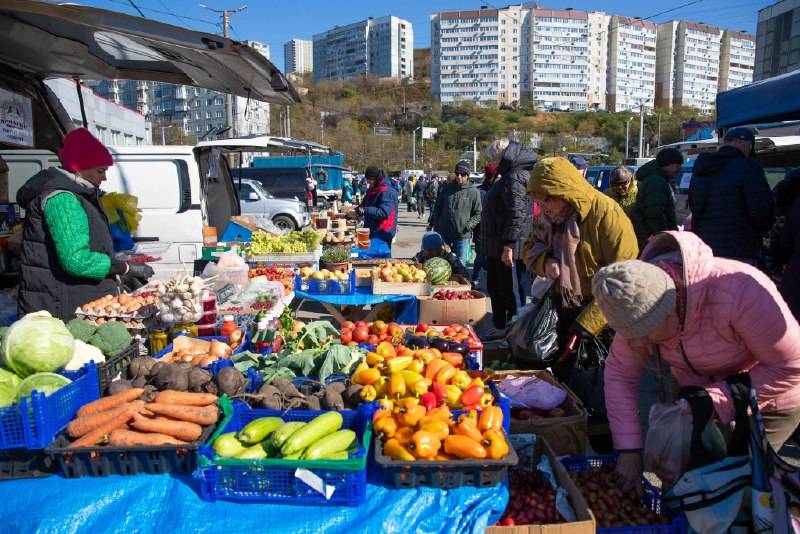 ️Фермеры ждут своих покупателей на ярмарках Владивостока