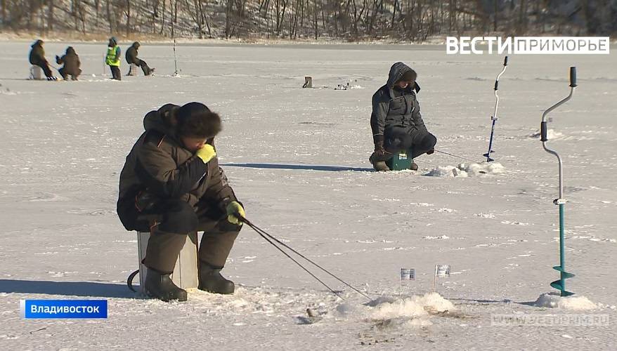 Необычным способом добывают улов рыбаки-любители Приморья