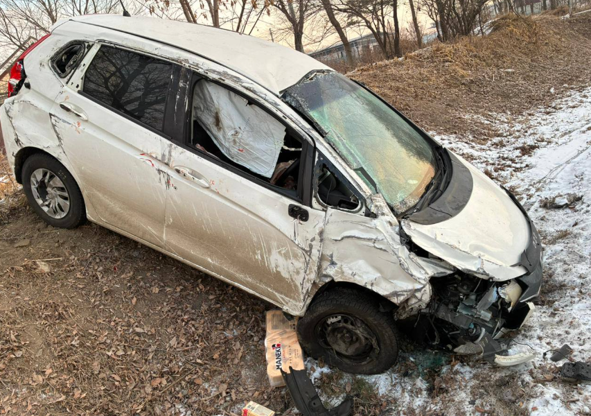 Полиция разыскивает виновника ДТП, скрывшегося с места происшествия в Приморье